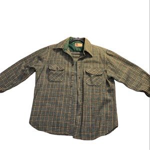 Vintage 1960’s “Kings Road” Sears label plaid shirt